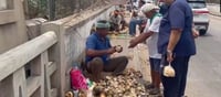 Hyderabad is Literally Melting at 45°C – And Suddenly Everyone’s Fighting for These Jelly “Ice Apples” Like They’re Gold